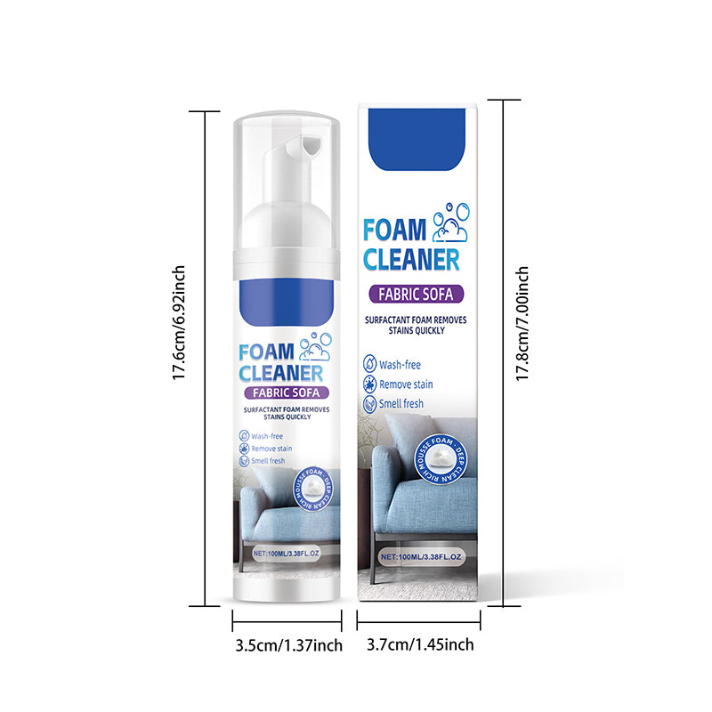 🛋️💨 Potente detergente in schiuma per divani in tessuto – Rimuove le macchie e rilascia una schiuma fresca ✨🧼