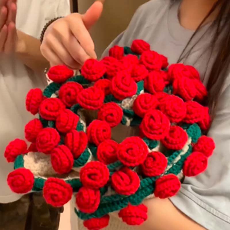 🔥50% DI SCONTO ORA! Coperta Bouquet all'Uncinetto – Design elegante a fiore, morbida e calda, idea regalo perfetta per ogni occasione✨