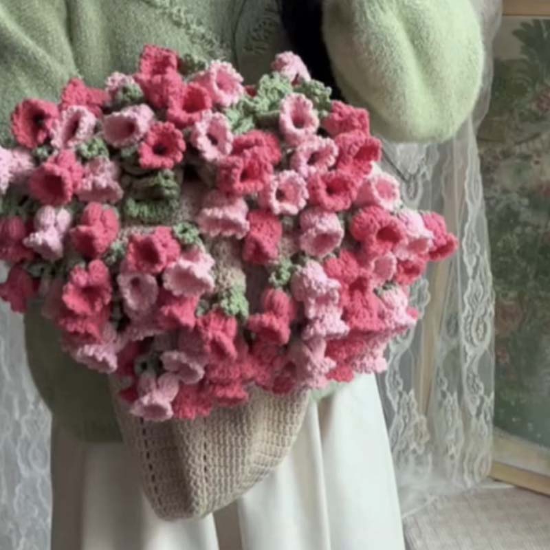 🔥50% DI SCONTO ORA! Coperta Bouquet all'Uncinetto – Design elegante a fiore, morbida e calda, idea regalo perfetta per ogni occasione✨