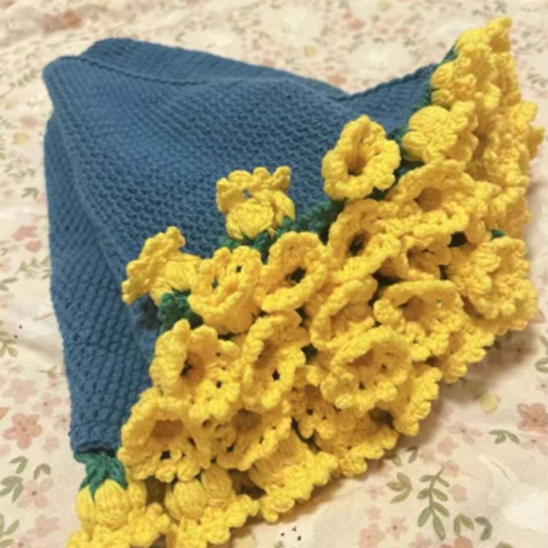 🔥50% DI SCONTO ORA! Coperta Bouquet all'Uncinetto – Design elegante a fiore, morbida e calda, idea regalo perfetta per ogni occasione✨