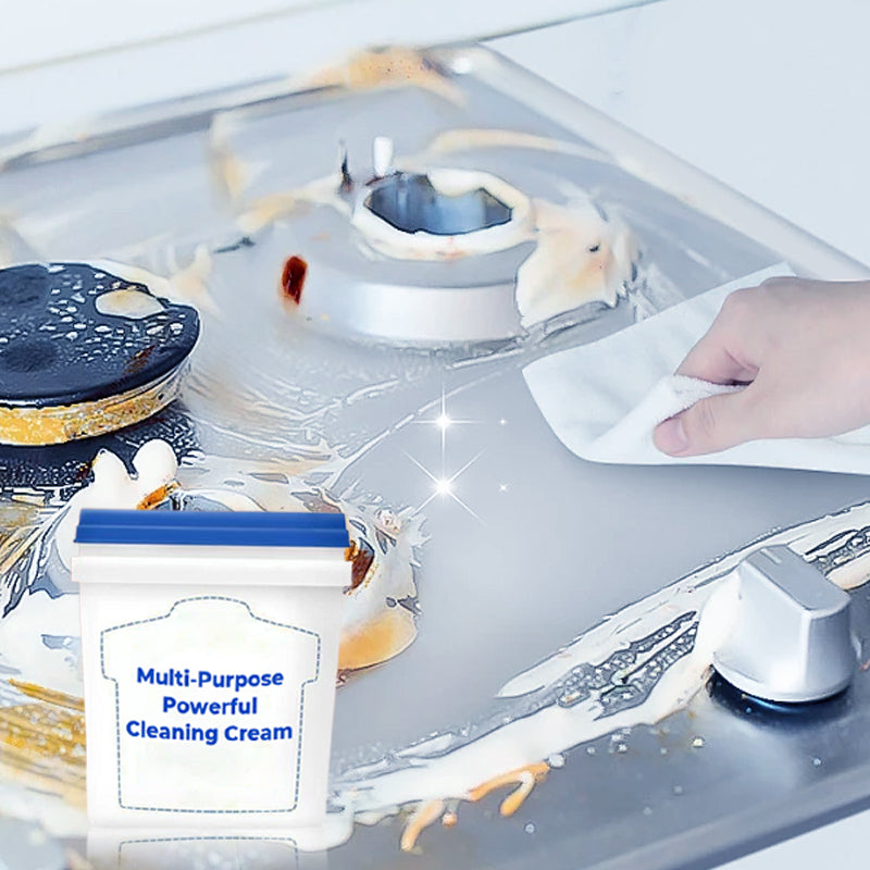 🧼Crema detergente multiuso! Elimina grasso e macchie ostinate, valida per abiti, scarpe, cucina e bagno, formula sicura per tutta la famiglia.