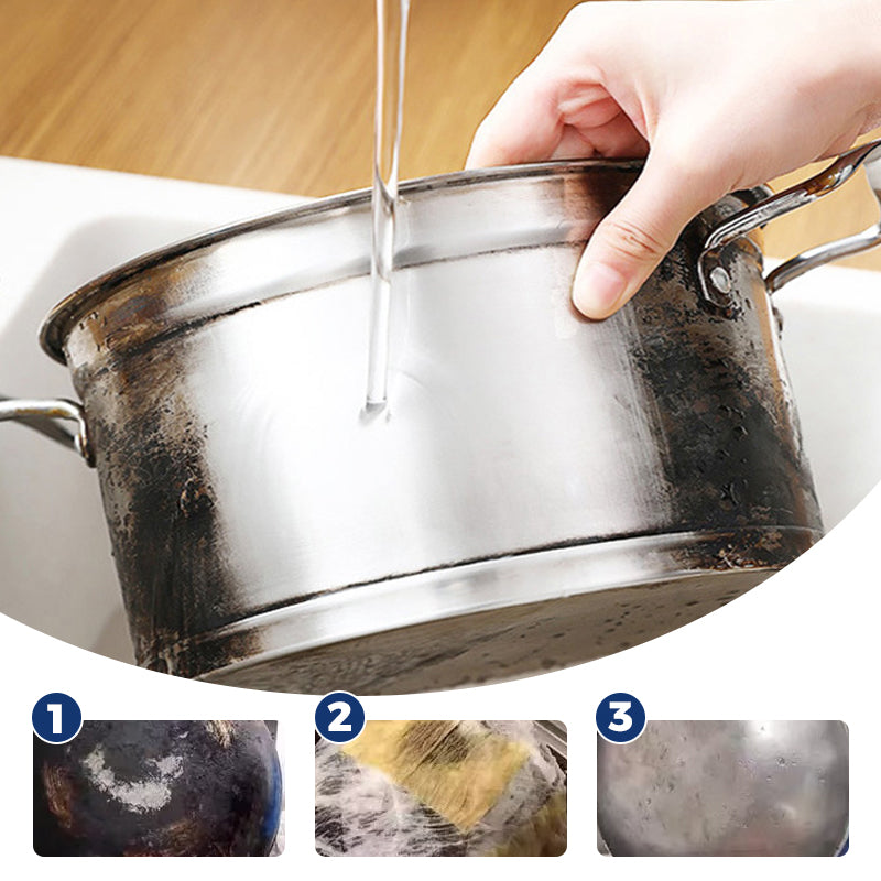 ✨Sgrassatore potente per il fondo delle pentole. Scioglie velocemente lo sporco carbonizzato e il grasso incrostato, non serve strofinare con fatica. Formula efficace, adatto a pentole, padelle e teglie, riporta le stoviglie come nuove🍳