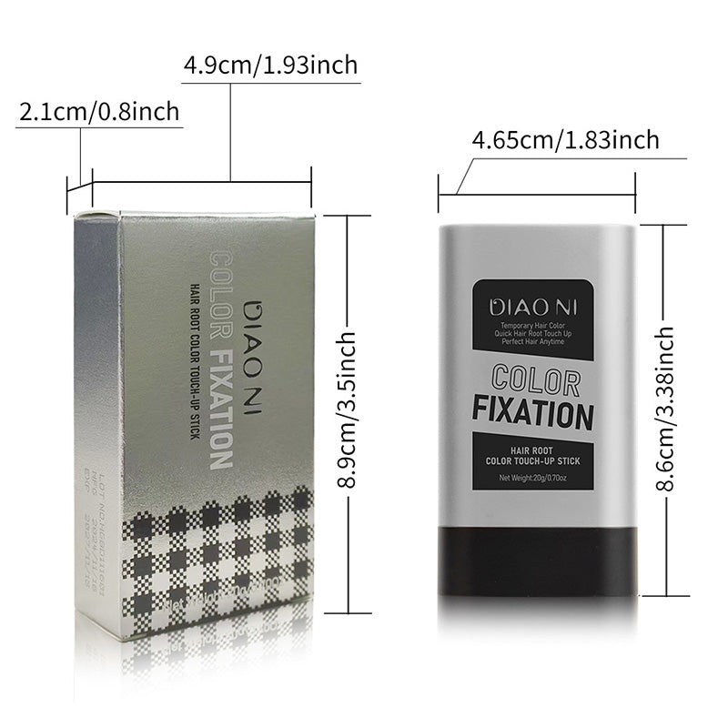 Stick colorante per capelli a lunga durata