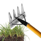 Heavy-Duty Steel Garden Weeding Rake