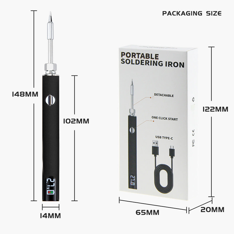 ⏳Offerta speciale a tempo limitato⌛Kit saldatore digitale portatile con display