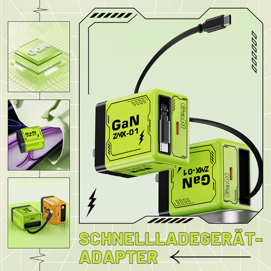 ⏳Speciale a tempo limitato⏰Adattatore per caricabatterie rapido con cavo e connettore retrattile di tipo C