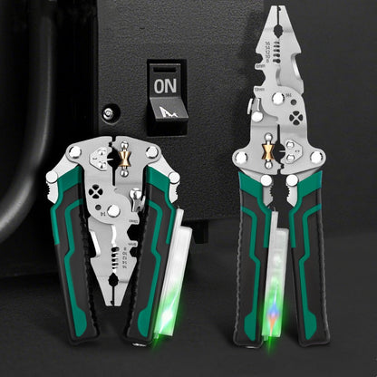 Forbici Spelafili Pieghevoli Multifunzione con Test Elettrico