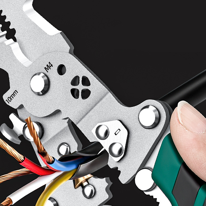 Forbici Spelafili Pieghevoli Multifunzione con Test Elettrico