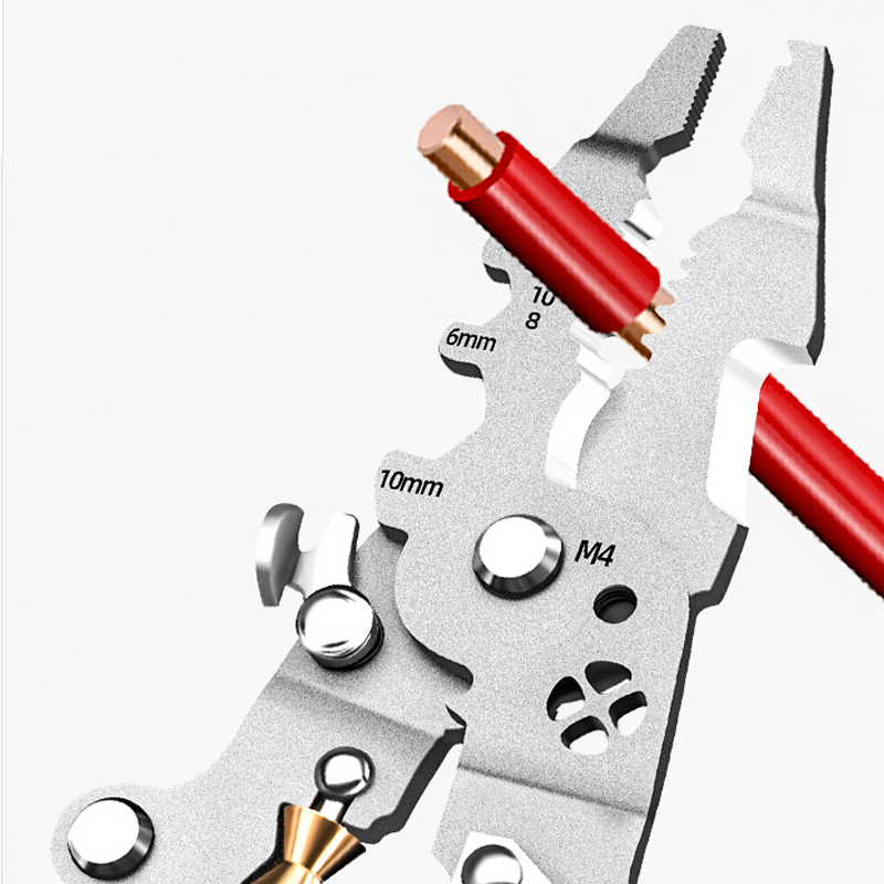 Forbici Spelafili Pieghevoli Multifunzione con Test Elettrico