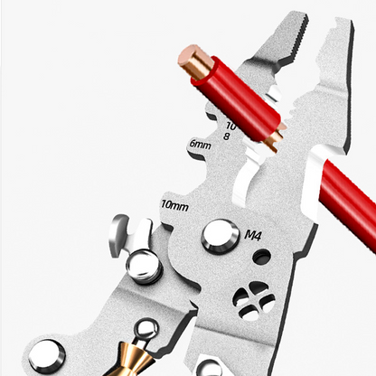 Forbici Spelafili Pieghevoli Multifunzione con Test Elettrico