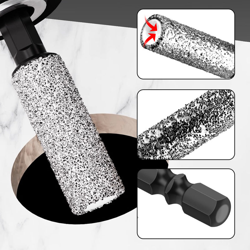 🔥Apribuca speciale per foratura a secco con gambo esagonale 2 in 1