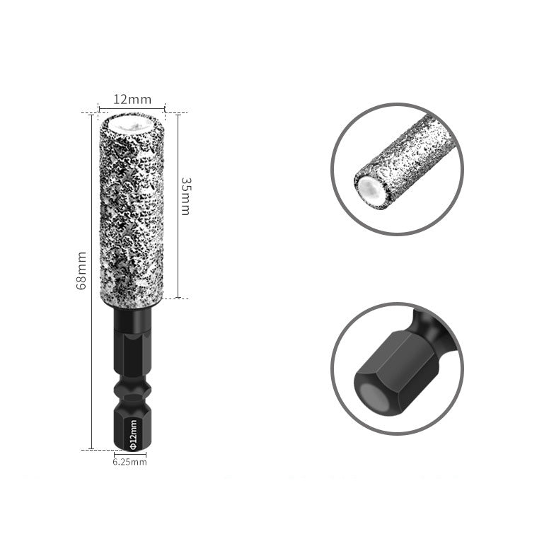 🔥Apribuca speciale per foratura a secco con gambo esagonale 2 in 1