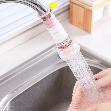 🚿Rubinetto con protezione dagli spruzzi d'acqua Filtro Booster🔥