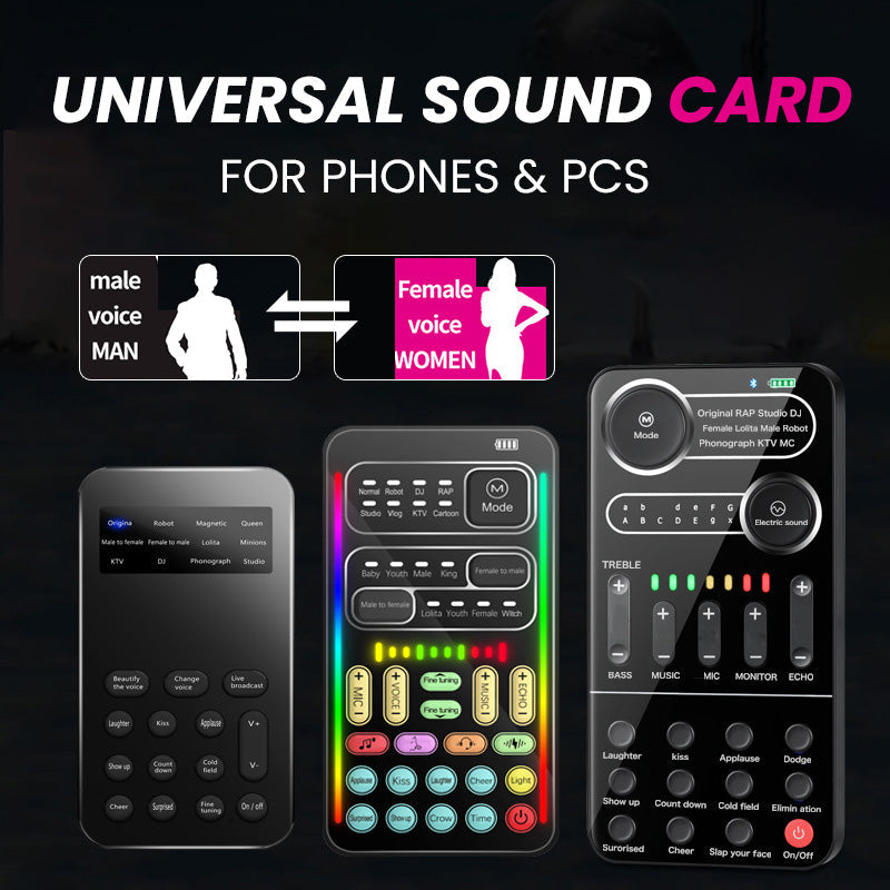 Scheda Audio Universale per Telefoni e PC