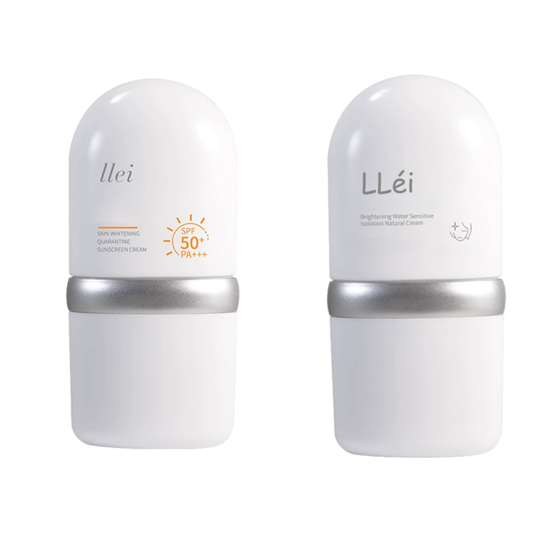 Set illuminante e schiarente multifunzione: crema solare e base trucco