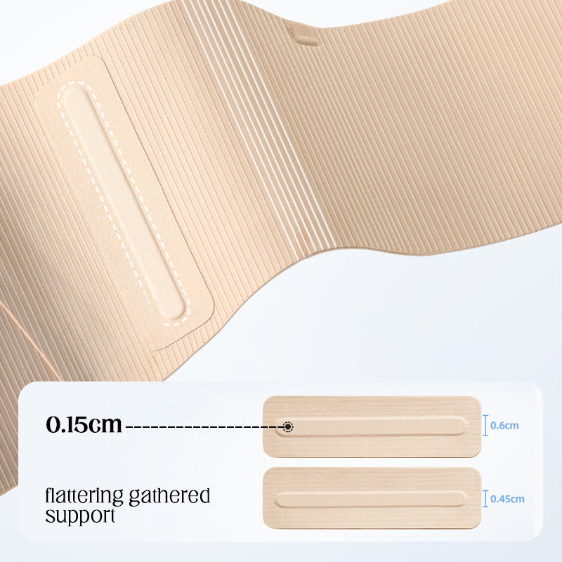 🎉 SCONTO 50% A TEMPO LIMITATO! 💕 Reggiseno Senza Ferretto con Spalline Removibili e Coppe Arricciate – Design 4-in-1 Versatile in Morbido Nylon 🌸