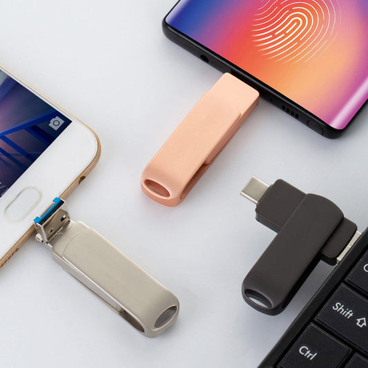 4-in-1 Chiavetta USB Multi-Interfaccia (Telefono/PC)