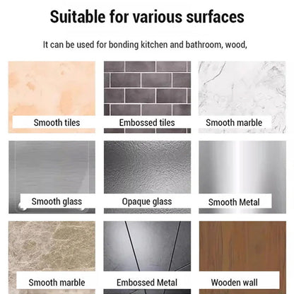 Colla Adesiva Multiuso ad Alta Resistenza senza Chiodi