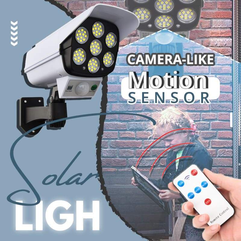 ✨ Offerta 2026 💥 Lampada solare con sensore di movimento dal design simile a una telecamera