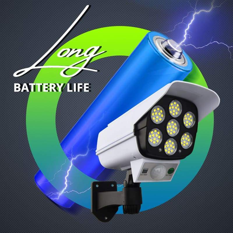 ✨ Offerta 2026 💥 Lampada solare con sensore di movimento dal design simile a una telecamera
