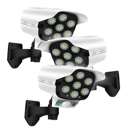 ✨ Offerta 2026 💥 Lampada solare con sensore di movimento dal design simile a una telecamera