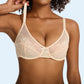 Reggiseno in Pizzo Floreale Comodo Taglie Forti
