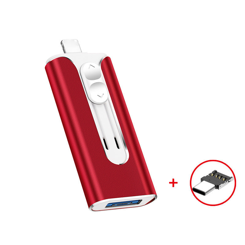 Micro USB da 64 GB + certificato MFi + 8 Pin + USB 3.0 ⚡4 in1 Unità flash iOS/Android/PC⚡