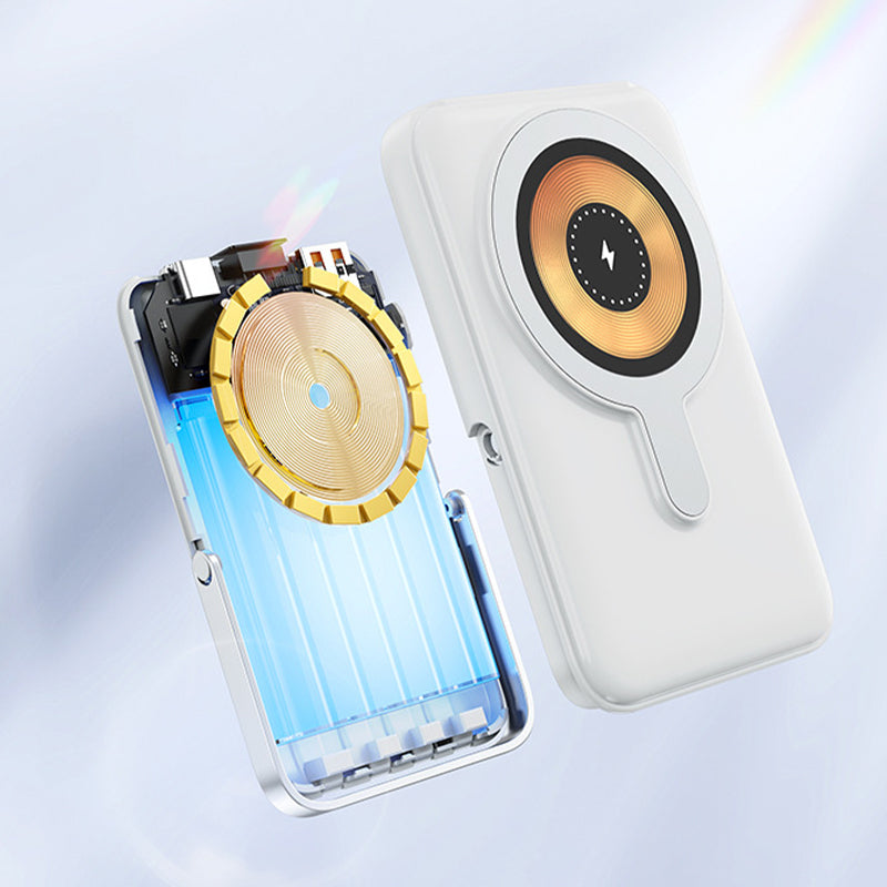 🔥Offerta speciale 50% di sconto🔋Power Bank magnetico wireless da 10000 mAh, caricabatterie rapidi