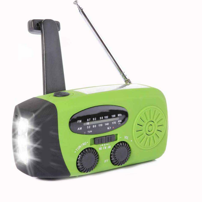 📻✨ Radio di emergenza a manovella solare – Dì Addio all'ansia per la batteria scarica all'aperto! 🚫 Multi-alimentazione, torcia LED e allerta meteo NOAA 🏕️