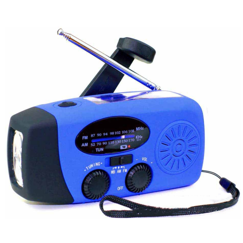 📻✨ Radio di emergenza a manovella solare – Dì Addio all'ansia per la batteria scarica all'aperto! 🚫 Multi-alimentazione, torcia LED e allerta meteo NOAA 🏕️