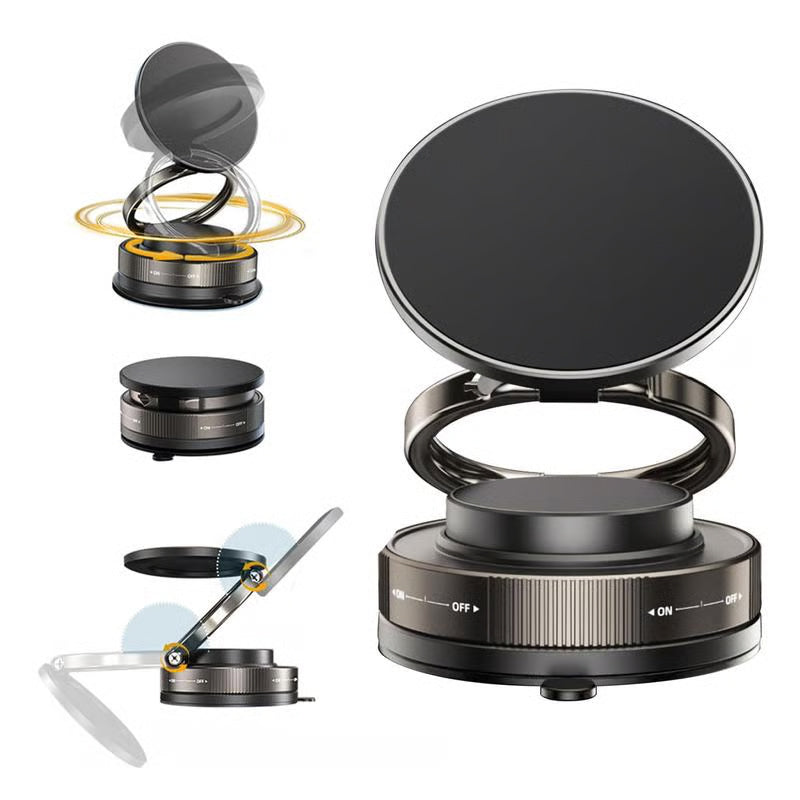 🔥 LAST DAY PROMOTION - 70%OFF🔥 Buy More Save More🔄360° Adjustable Vacuum Magnetic Phone Holder📱🚗