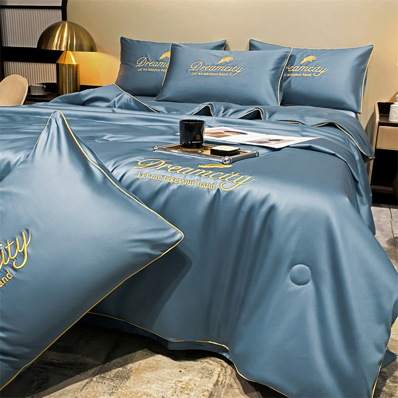 🥳2026 HOT SALE💞Washable and cool four-piece bedding set🌸