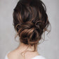 💗Elastici per chignon per capelli ricci e spettinati