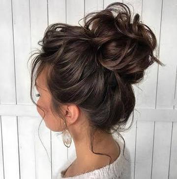 💗Elastici per chignon per capelli ricci e spettinati