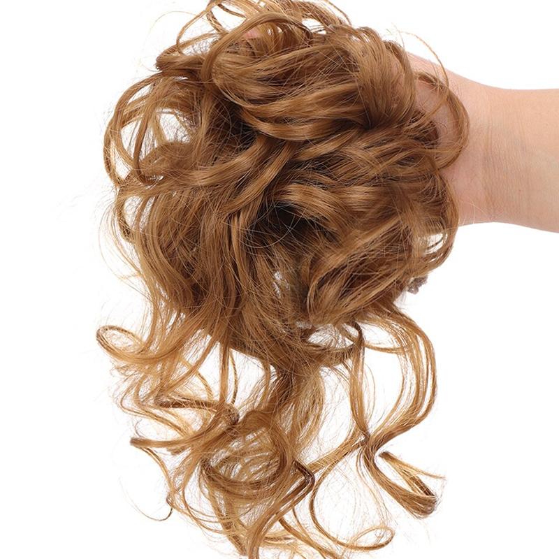 💗Elastici per chignon per capelli ricci e spettinati