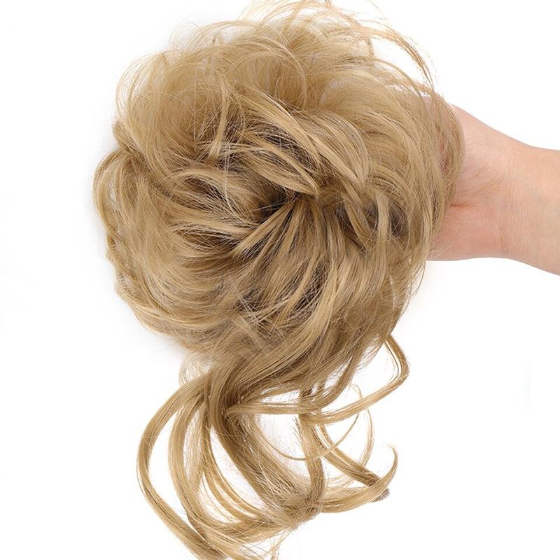 💗Elastici per chignon per capelli ricci e spettinati