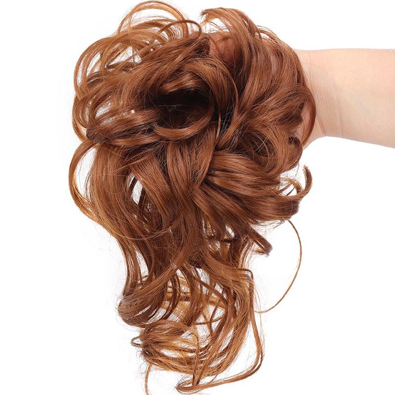 💗Elastici per chignon per capelli ricci e spettinati