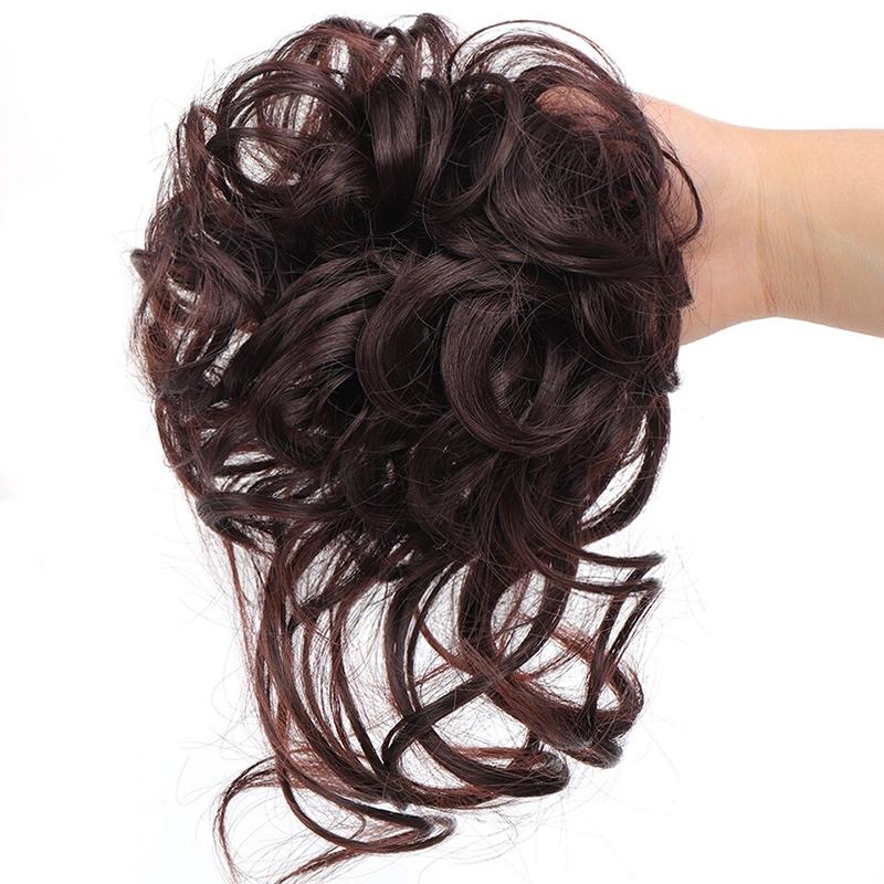 💗Elastici per chignon per capelli ricci e spettinati