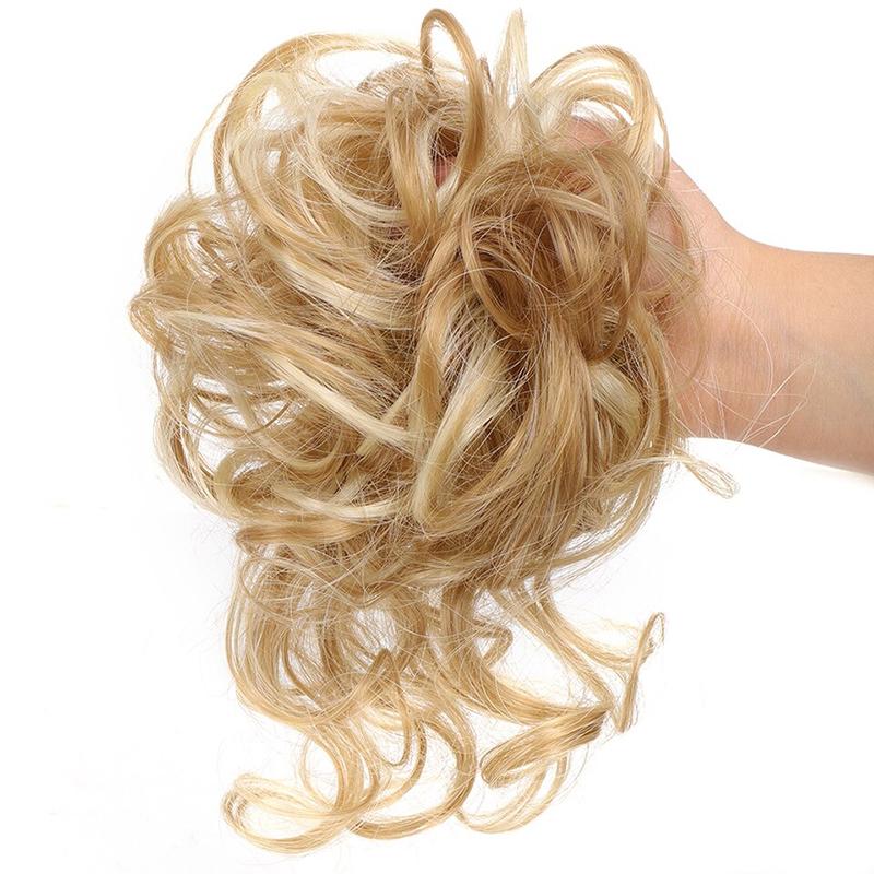💗Elastici per chignon per capelli ricci e spettinati