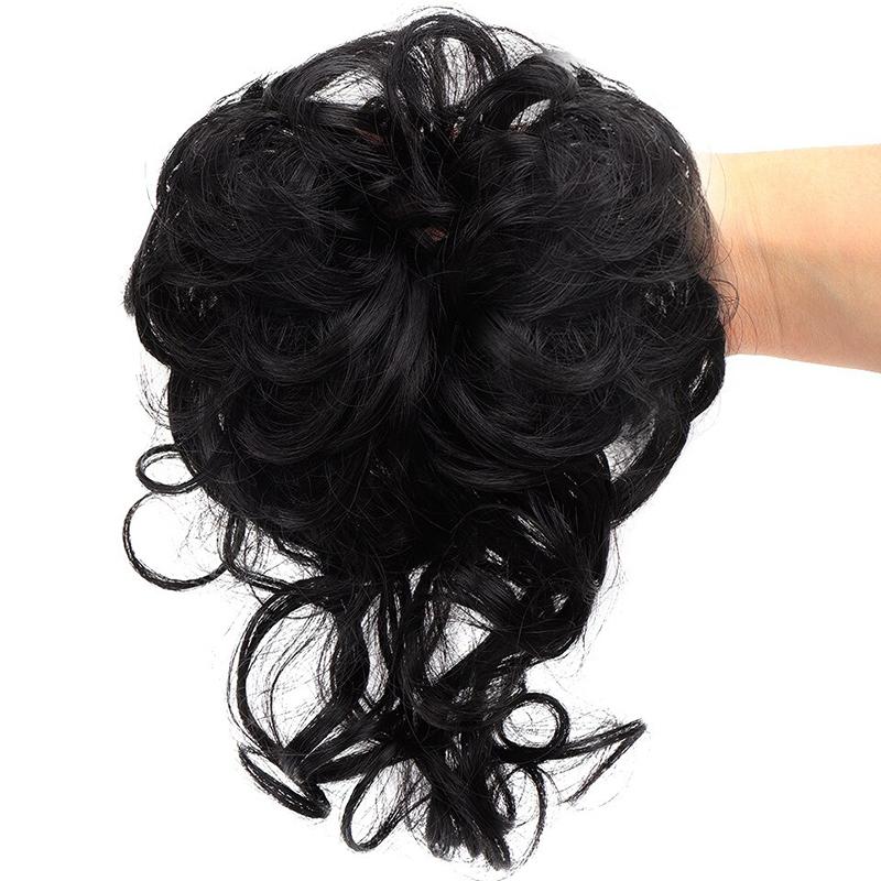 💗Elastici per chignon per capelli ricci e spettinati