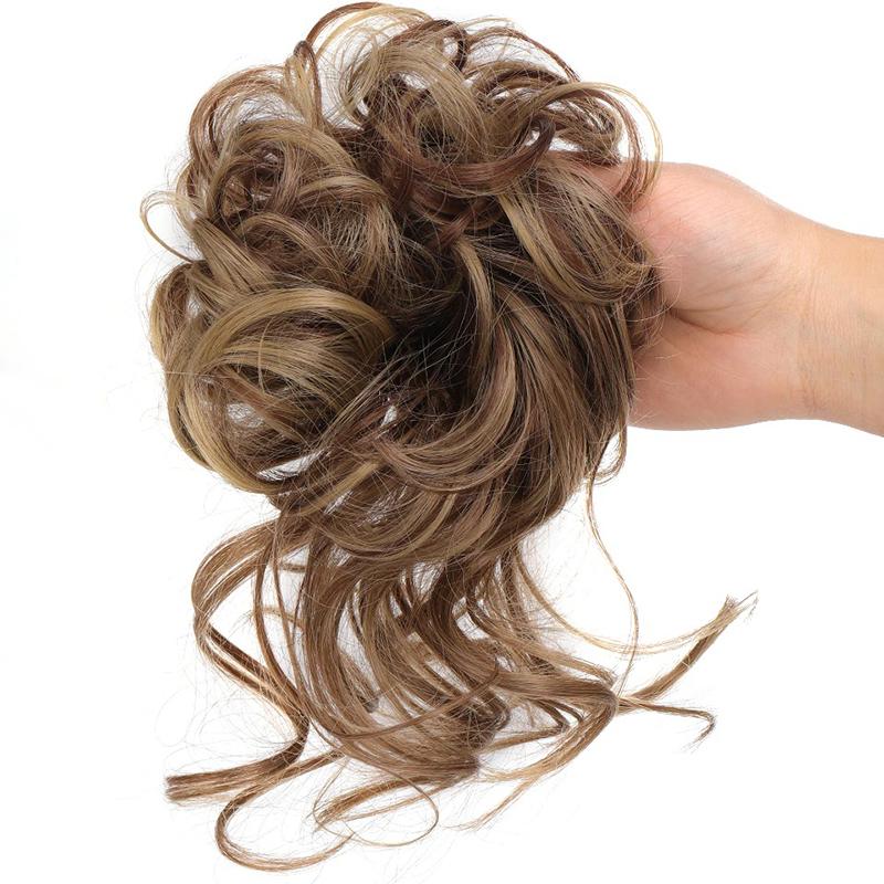 💗Elastici per chignon per capelli ricci e spettinati