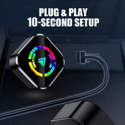 Adattatore 2-in-1 senza fili per iPhone e Android Auto