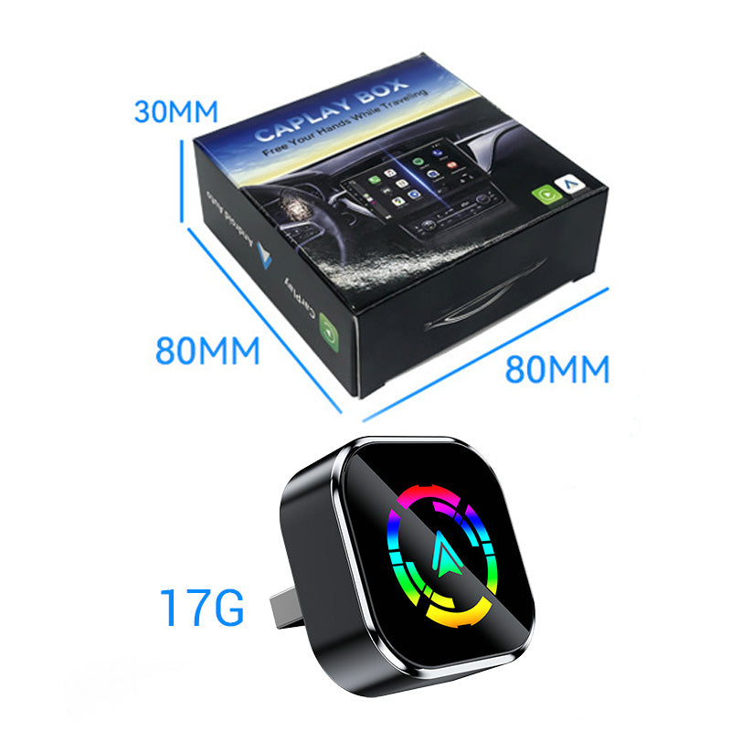 Adattatore 2-in-1 senza fili per iPhone e Android Auto