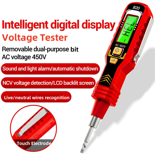 🔥Cacciavite multifunzione, voltmetro LCD senza contatto kijelzővel🛠️
