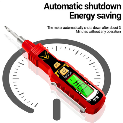 🔥Cacciavite multifunzione, voltmetro LCD senza contatto kijelzővel🛠️