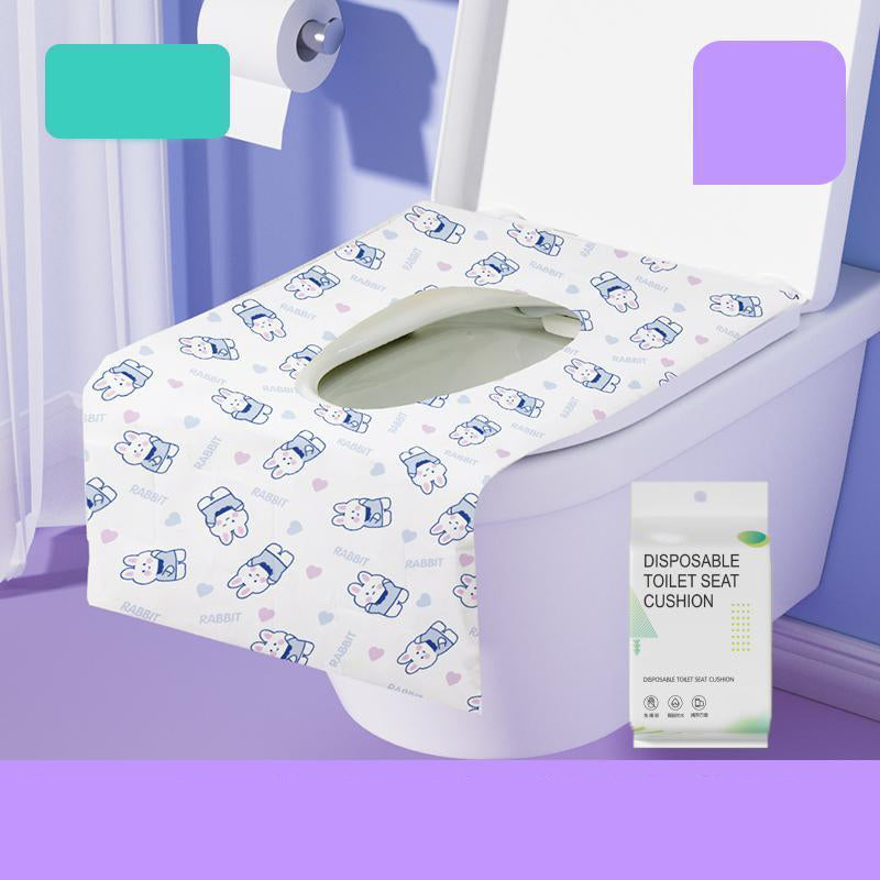 Set Copriwater Monouso Usa e Getta - Coprisedili WC Igienici Tascabili da Viaggio
