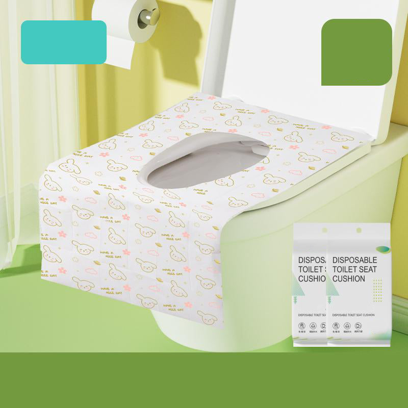 Set Copriwater Monouso Usa e Getta - Coprisedili WC Igienici Tascabili da Viaggio