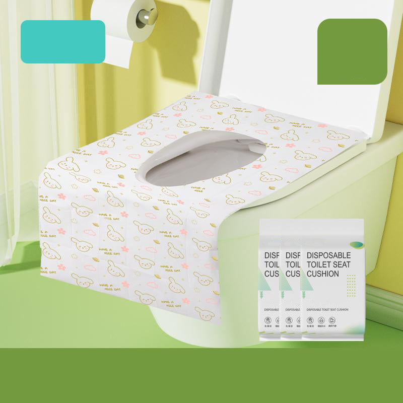 Set Copriwater Monouso Usa e Getta - Coprisedili WC Igienici Tascabili da Viaggio