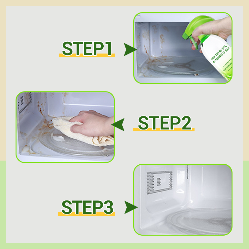 Spray detergente multiuso potente per la casa