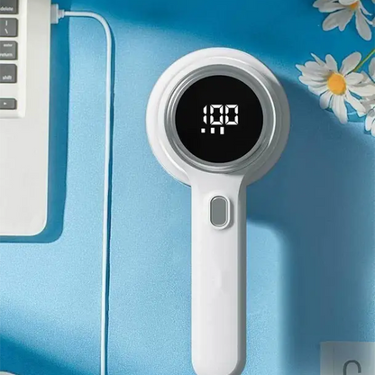 Togli Pelucchi Ricaricabile e Portatile con Display Digitale